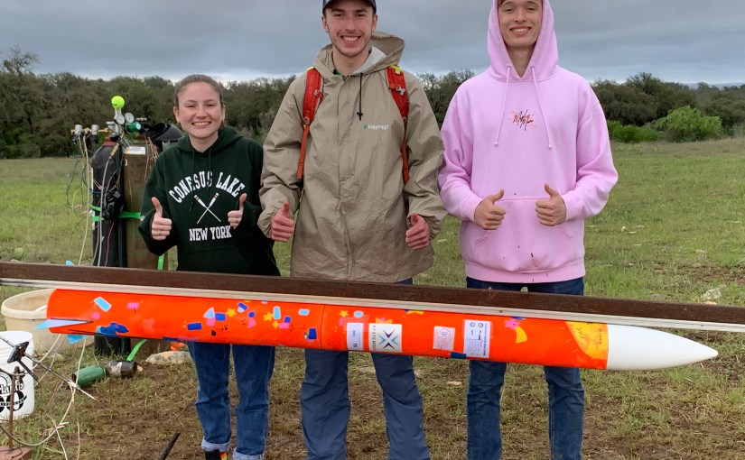 Rockets 2021 Central Texas/Stonewall  Soggy Saturday Evening Launch&nbsp;Report